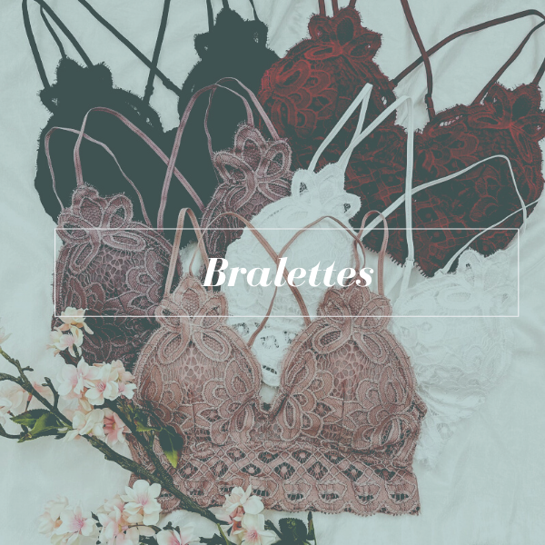 Lace Bralettes – Milo & Lily Boutique