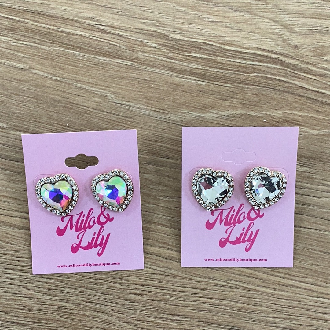 Barbie Oversized Heart Earrings