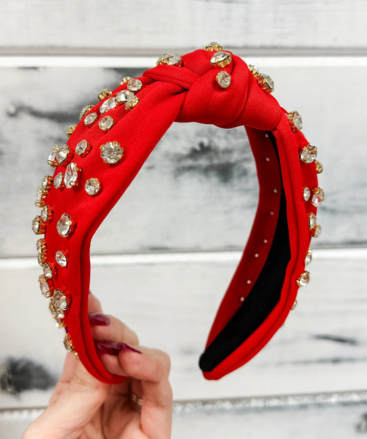 Glam Headband - Red