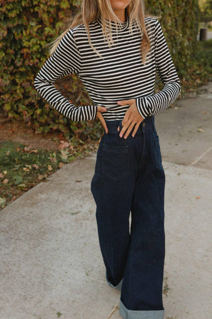 Keep It Simple Striped Top