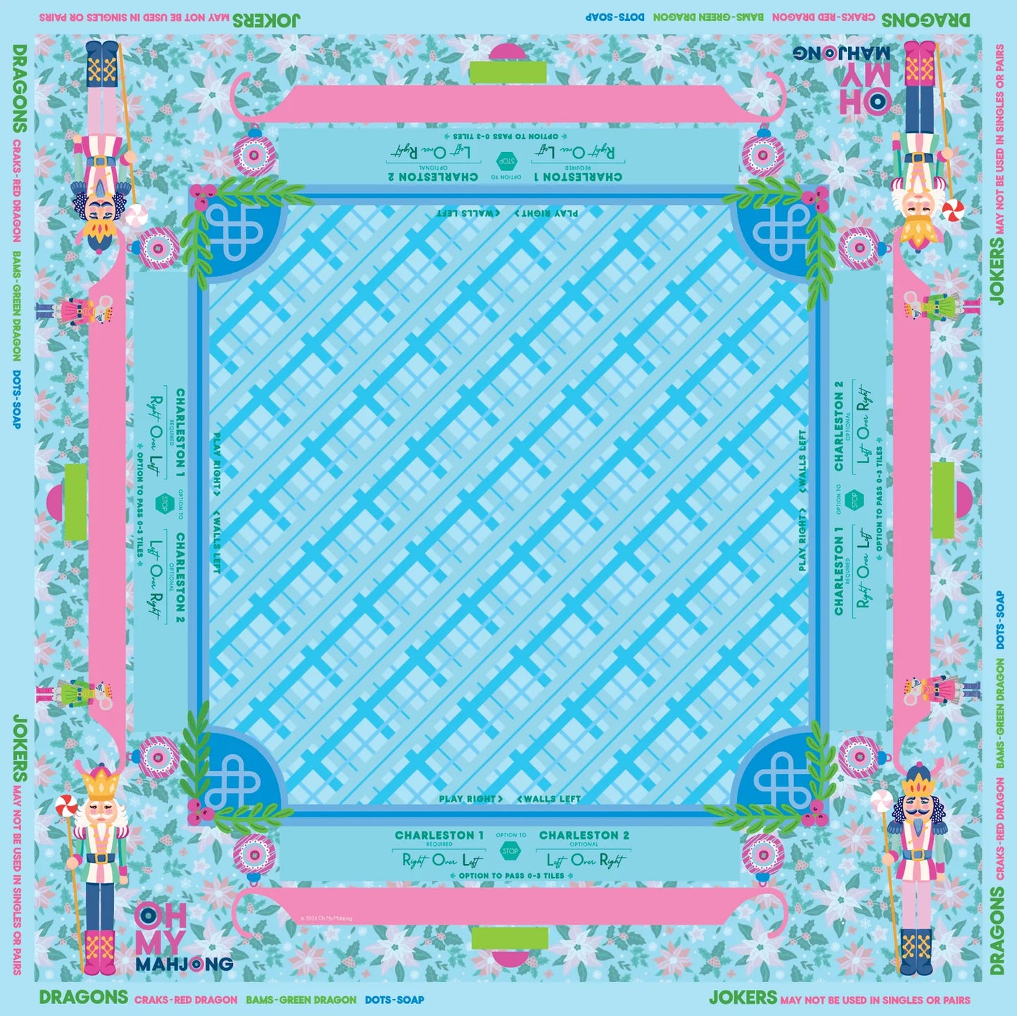 Sugarplum Mahjong Mat