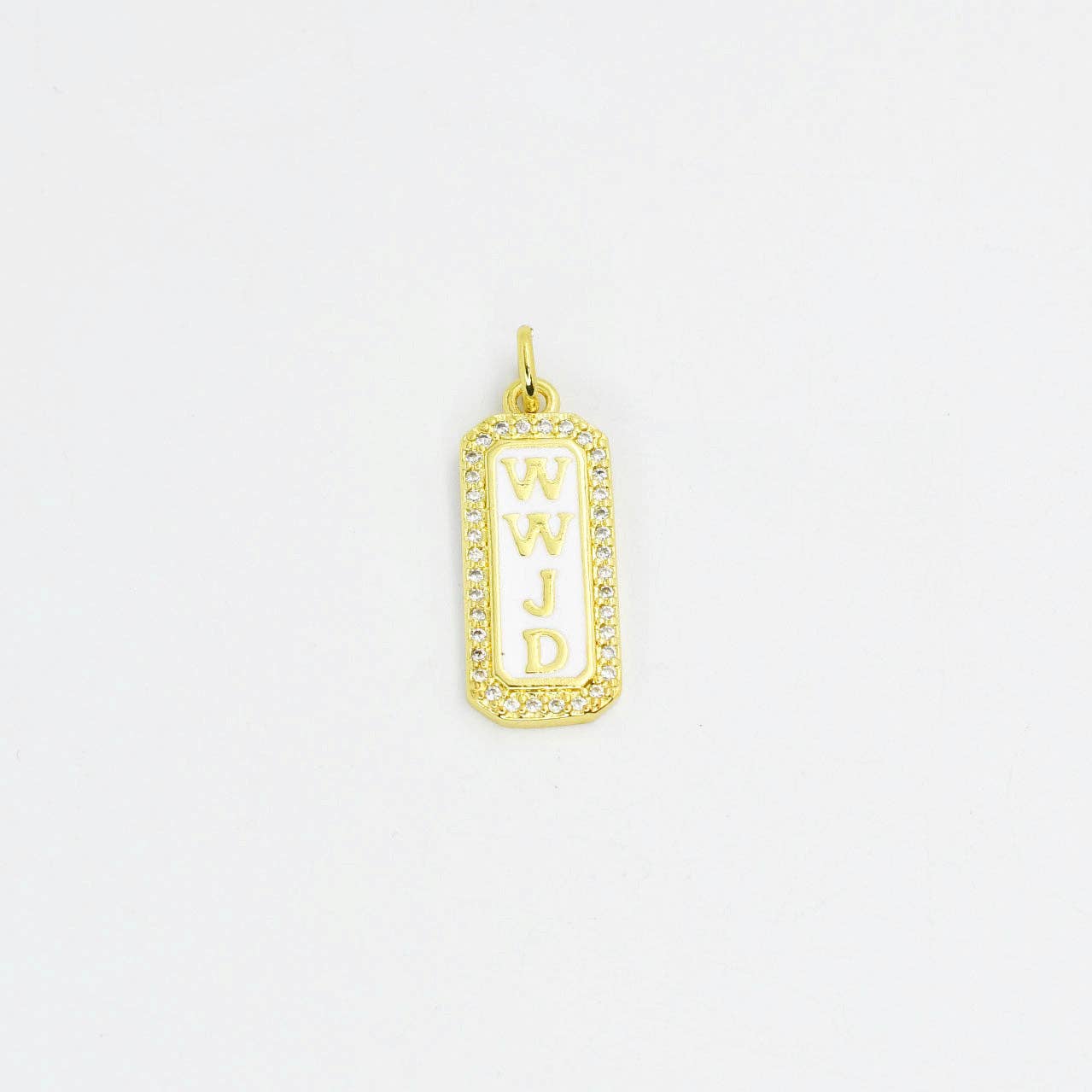 Charm Bar: WWJD Charm