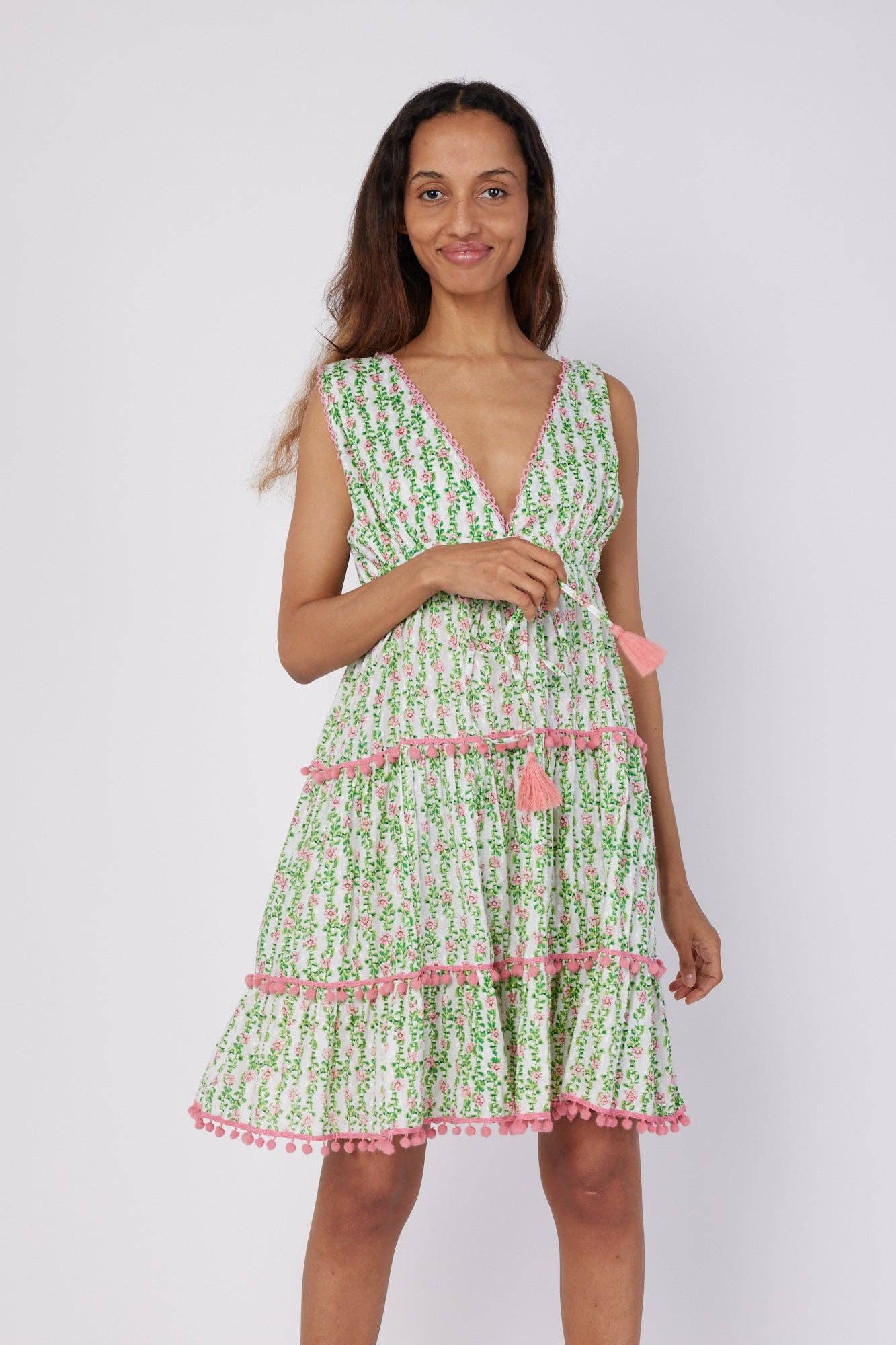 Sophia Cover Up Resort Dress: O/S