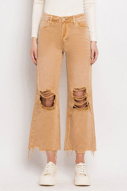 Kiss of California 90’s Vintage Crop Flare Jeans