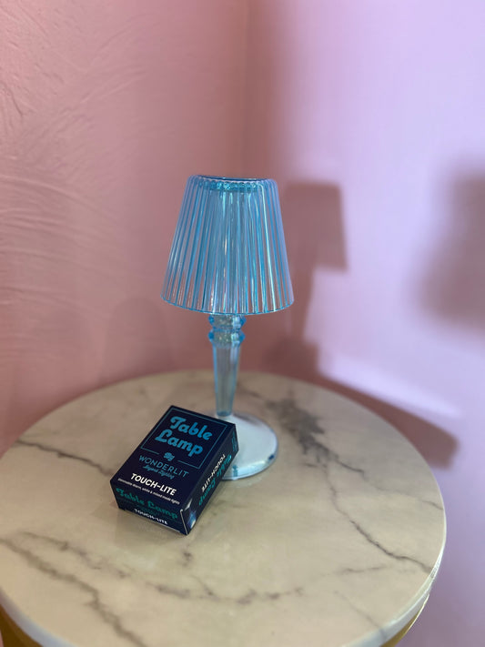 Pastel Blue Wonderlit LED Table Lamp