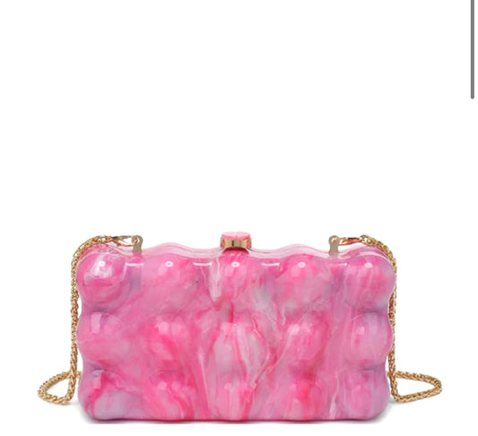 Waverly Marble Chic Evening Bag