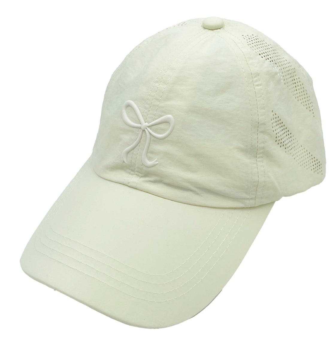 Athletic Breathable Mesh Bow Hat - Multiple Colors