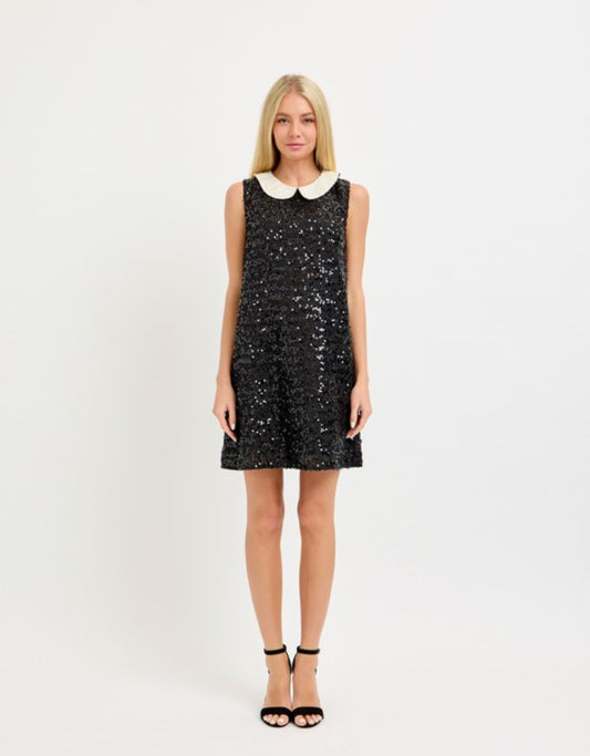 All That Sparkles Sequin Dress