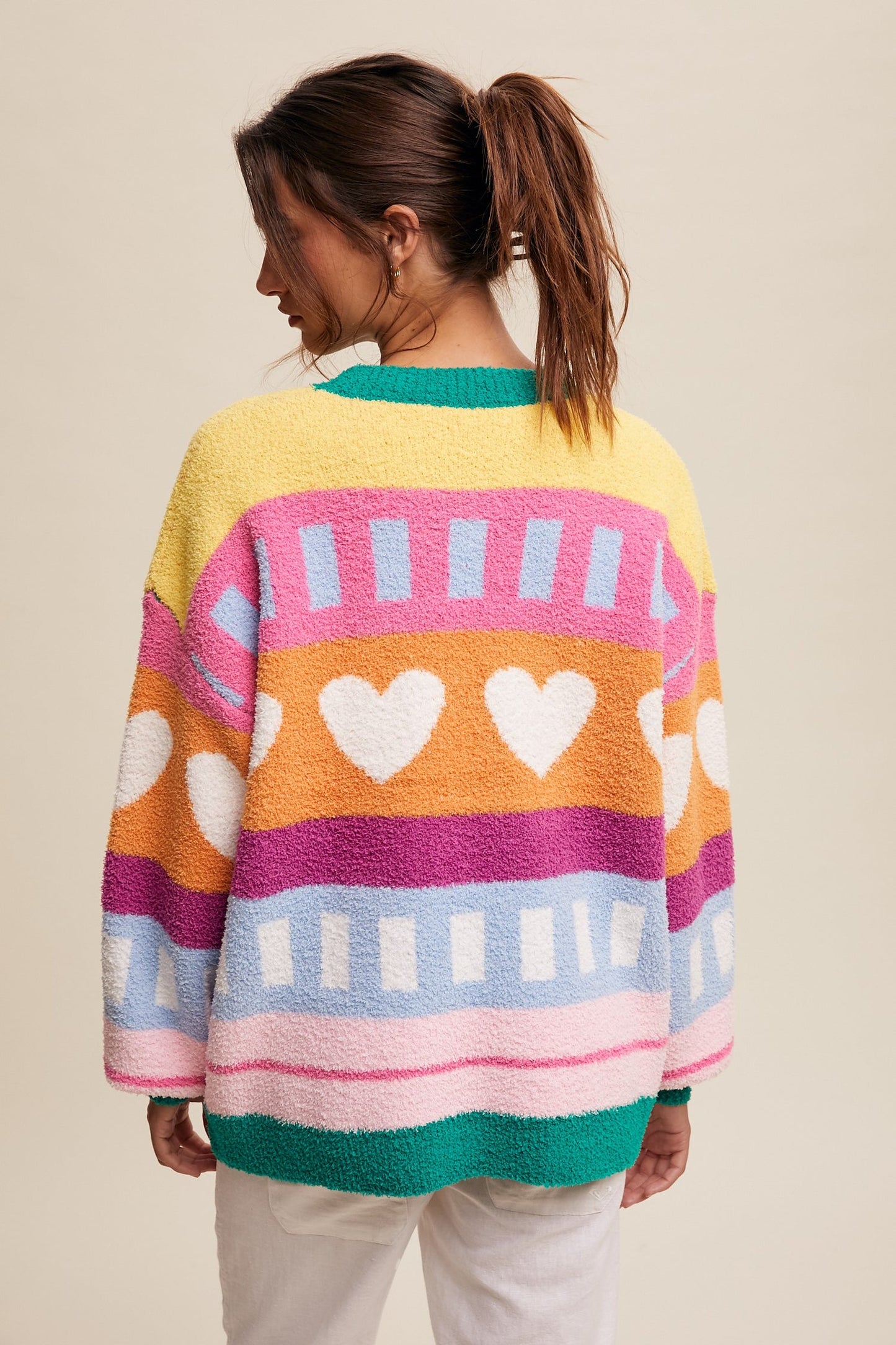 Joyful Heart Colorblock Sweater