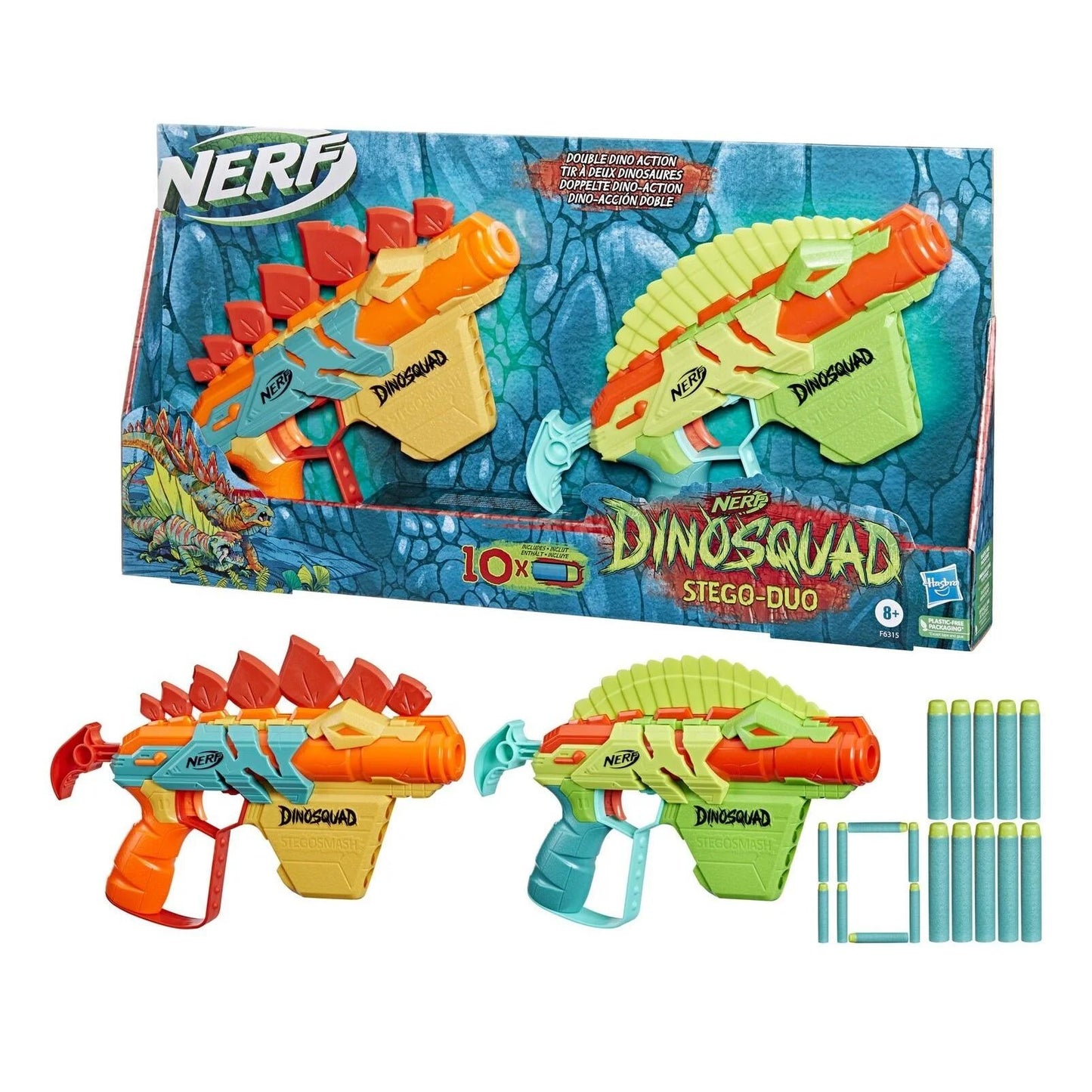 Nerf DinoSquad Stego Duo