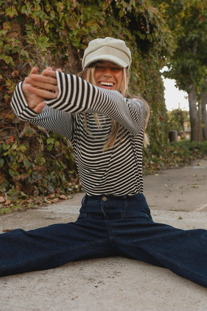 Keep It Simple Striped Top