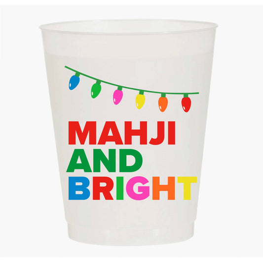 MAHJI AND BRIGHT MAHJONG FROST FLEX CUPS