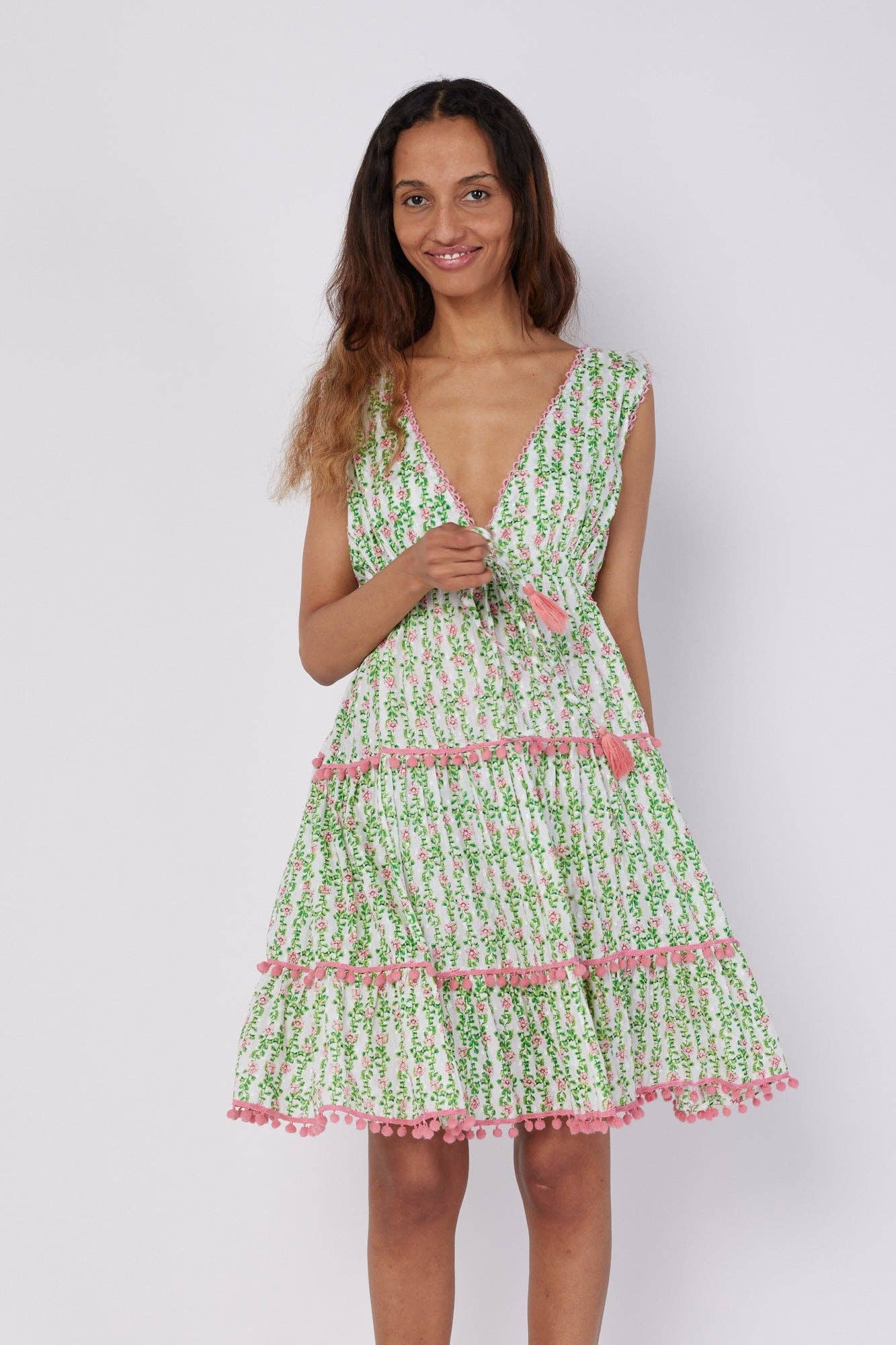 Sophia Cover Up Resort Dress: O/S