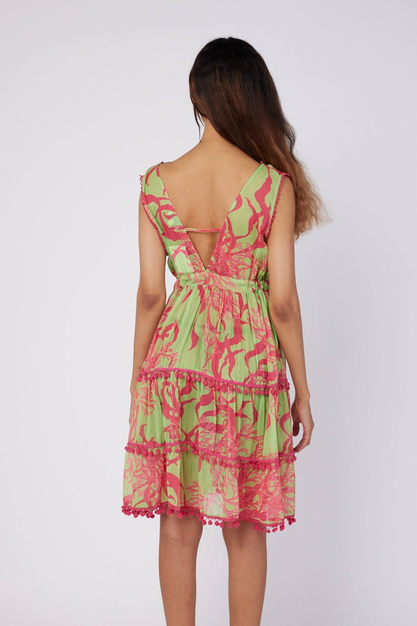 Paula Cover Up Resort Dress: O/S