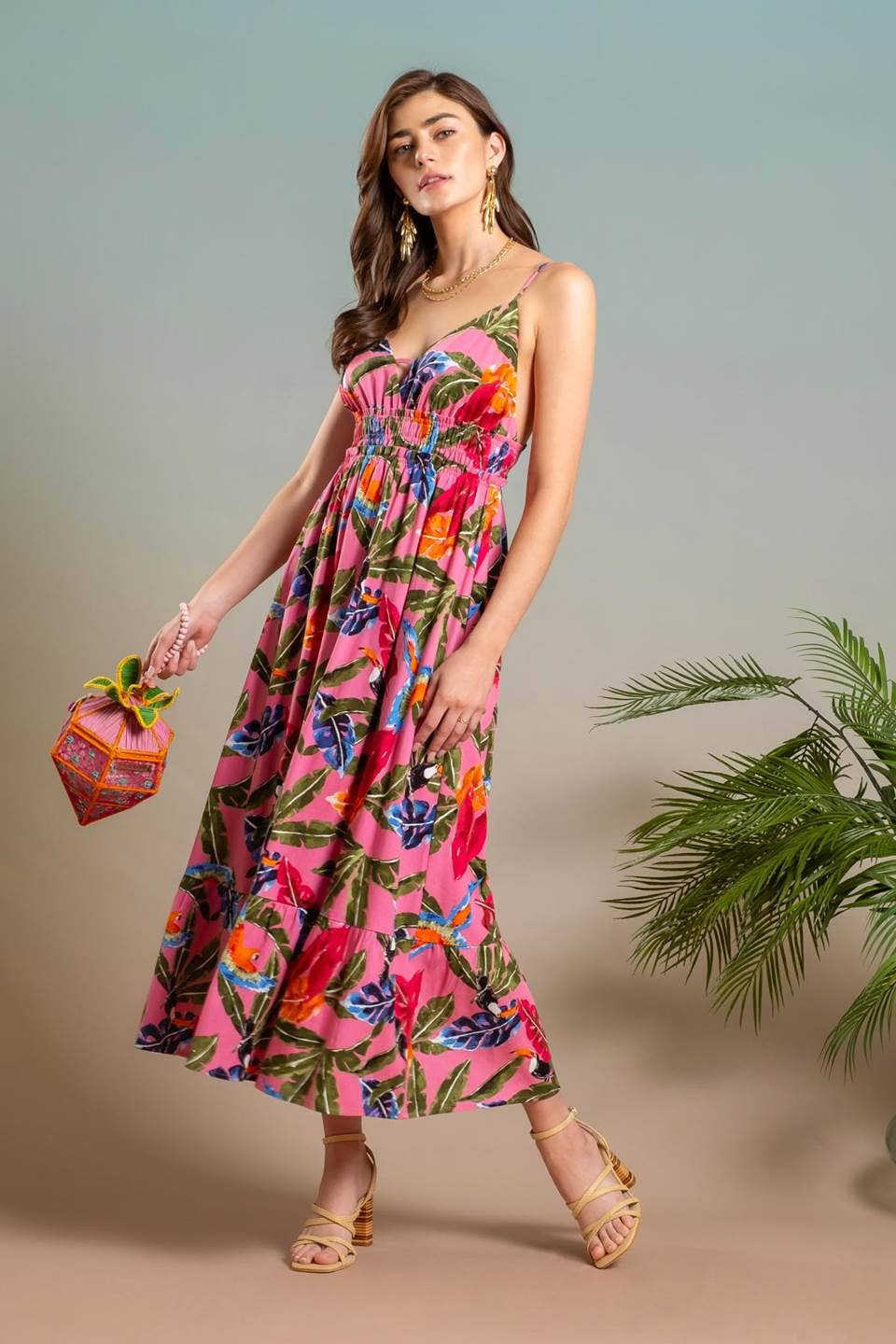 Tropical Rio Maxi Dress