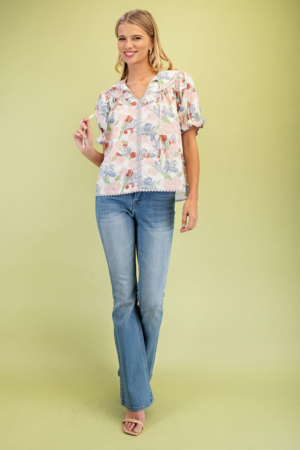 Dainty Darling Floral Top