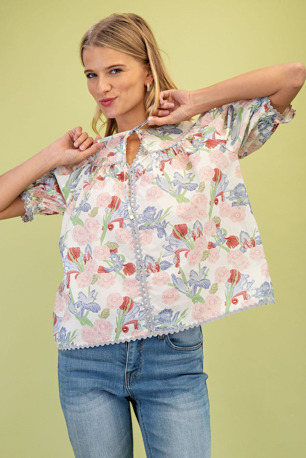 Dainty Darling Floral Top