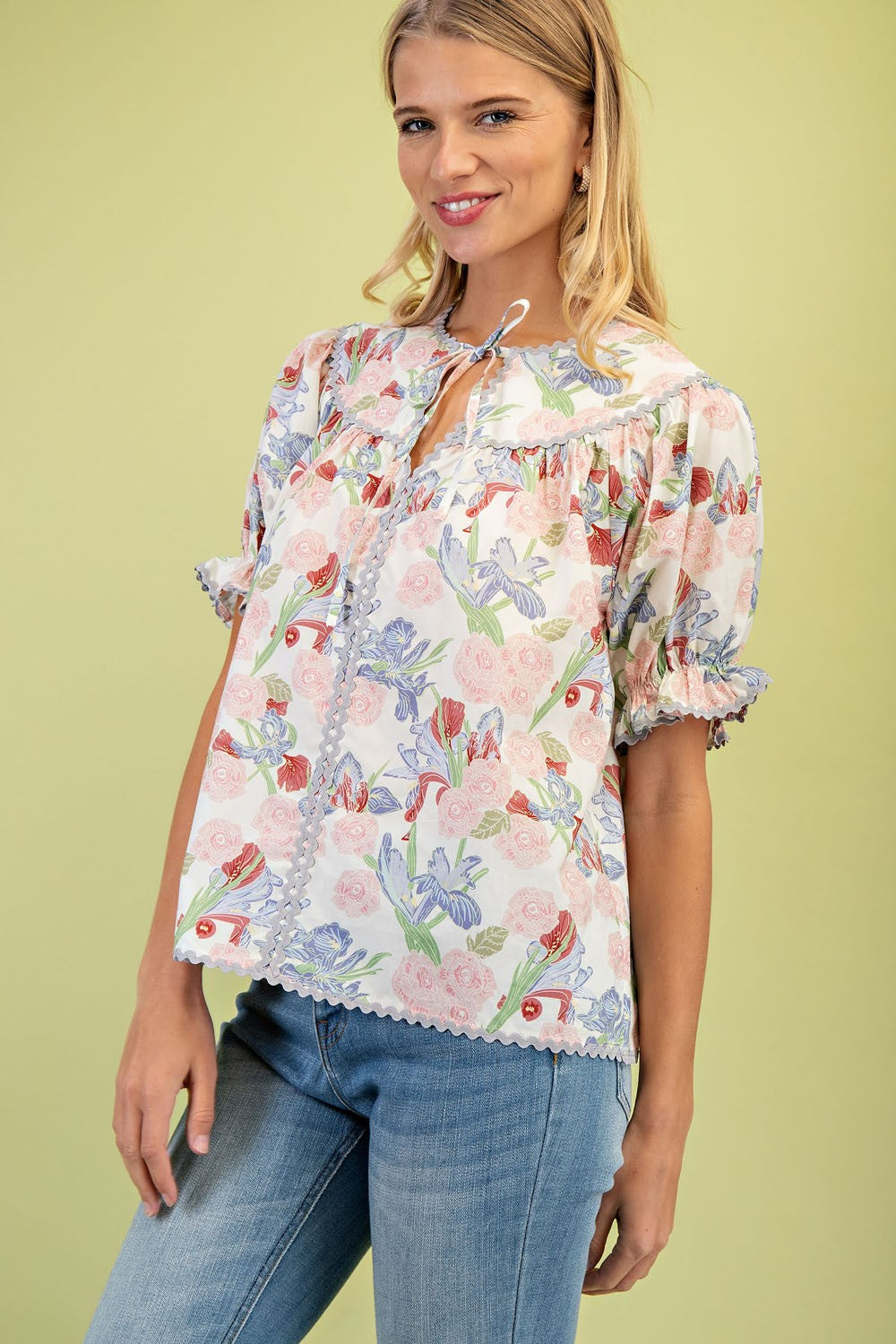 Dainty Darling Floral Top